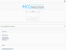 Tablet Screenshot of hcgbeilstein.de